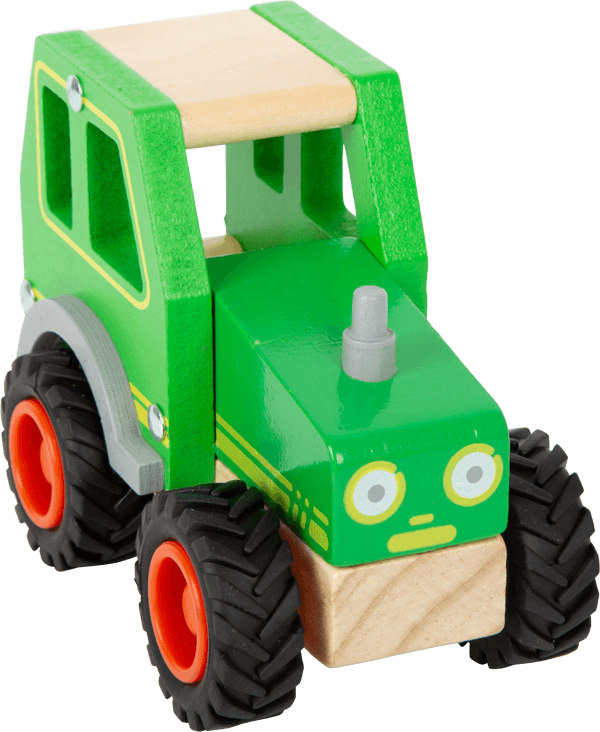 Tracteur en bois