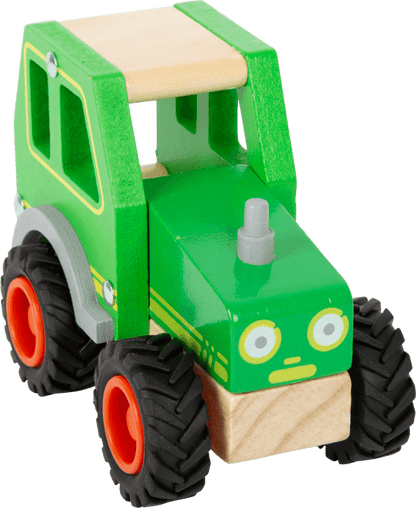 Tracteur en bois