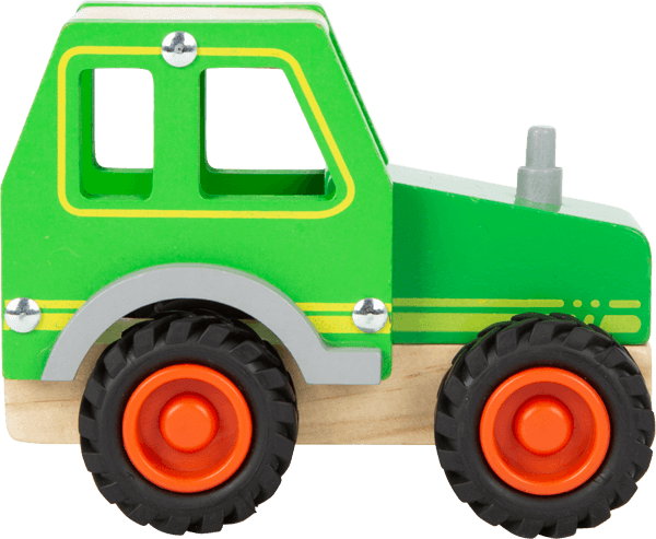 Tracteur en bois