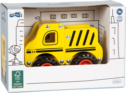 Camion de chantier en bois
