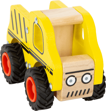 Camion de chantier en bois