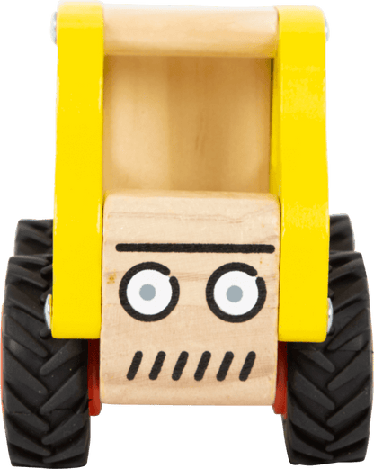 Camion de chantier en bois