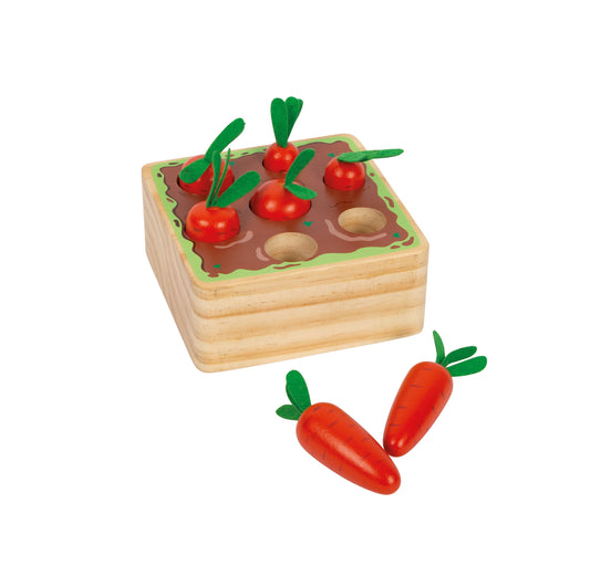 Jeu d'empilage de carottes