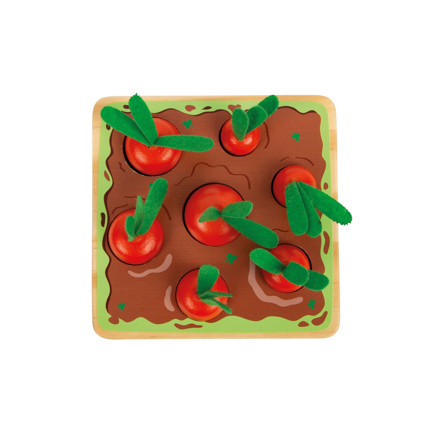 Jeu d'empilage de carottes