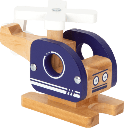 Hélicoptère en bois