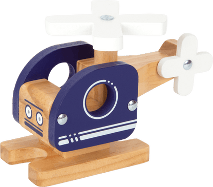 Hélicoptère en bois