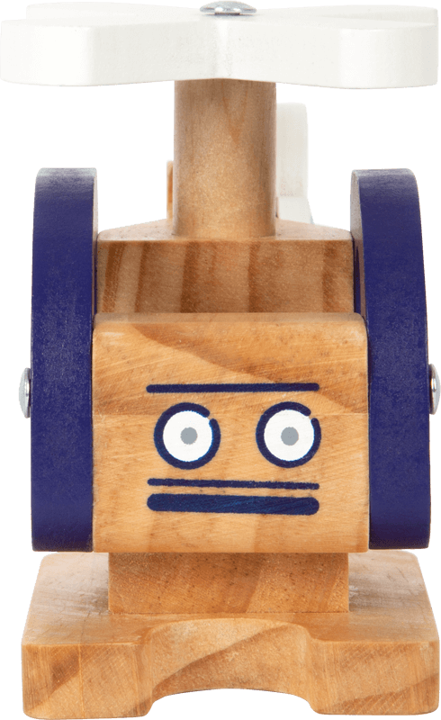 Hélicoptère en bois