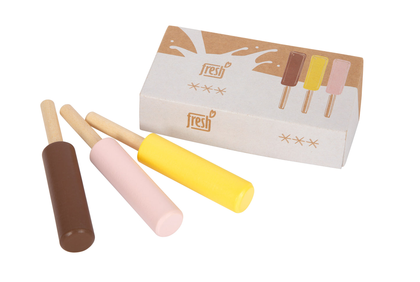 Glaces sur bâtonnet "fresh"