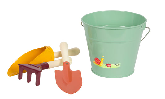 Set d'outils avec seau « Tiny Garden »