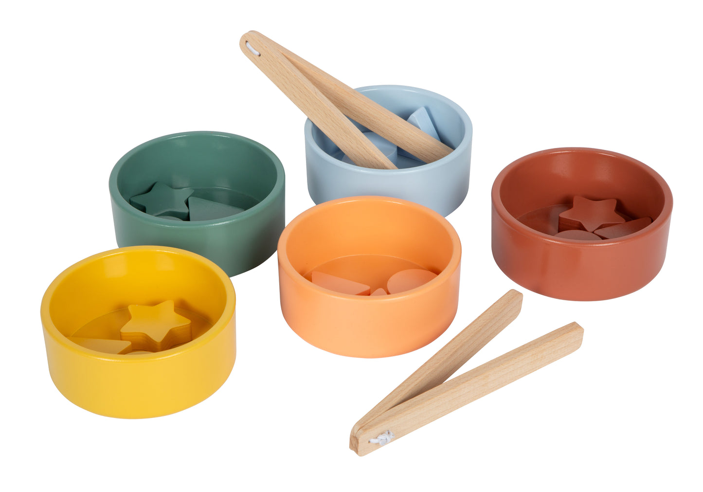 Jeu de tri Montessori avec pince