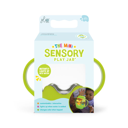 Mini bocal sensoriel vert
