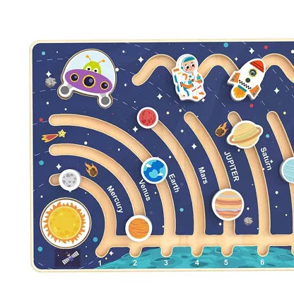 Système solaire en bois