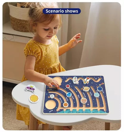 Système solaire en bois