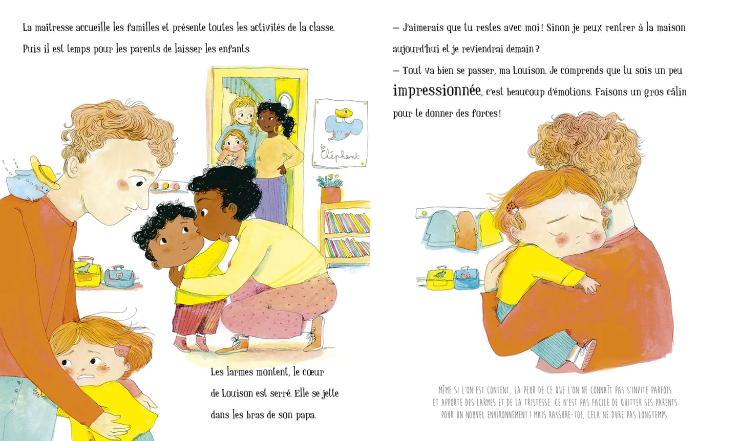 Le livre de mes émotions - À l'école