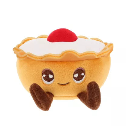 Peluche gâteau à la cerise