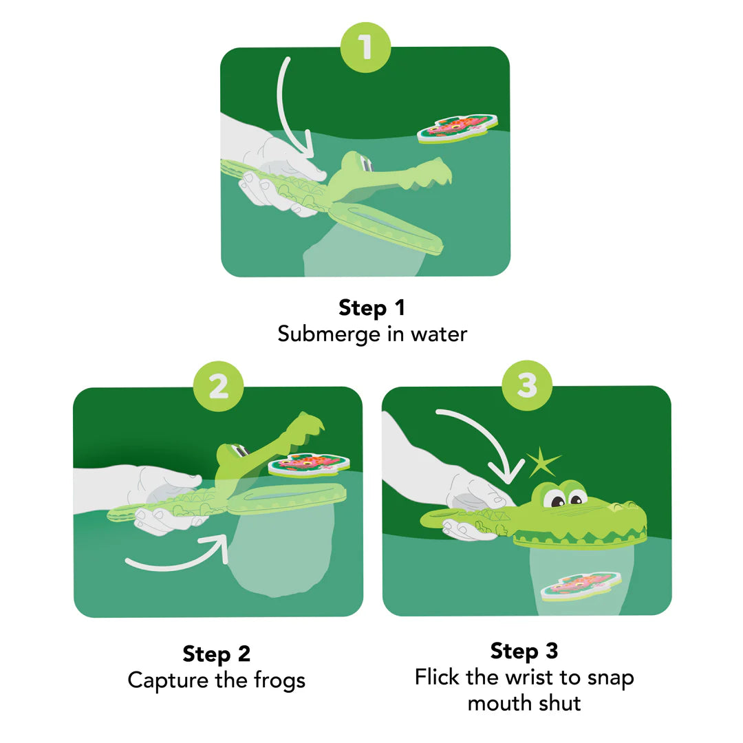 Croc Chasey - Attrape une grenouille