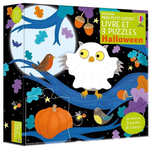 Livre + 3 puzzles Halloween