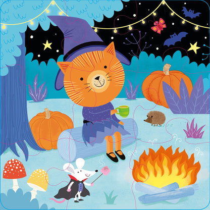 Livre + 3 puzzles Halloween