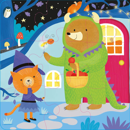 Livre + 3 puzzles Halloween