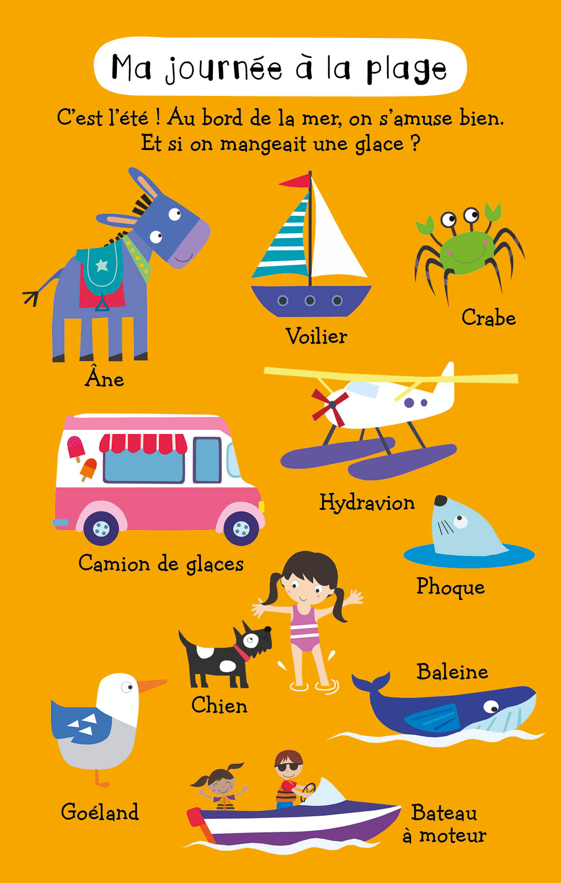 Mon premier cherche et trouve sonore - Ma journée