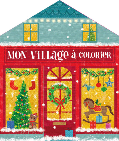 Mon village sous la neige – 25 maisons en papier à assembler
