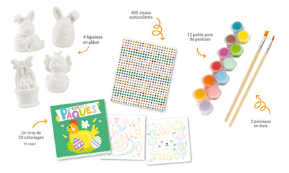 Mes jolies figurines de Pâques à peindre
