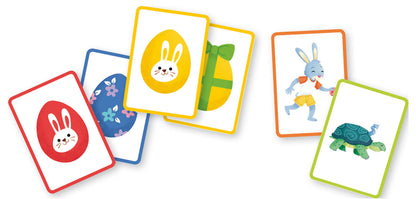 JEU DE CARTES - MON PREMIER JEU AUGUSTIN - LA CHASSE AUX OEUFS DE PÂQUES !