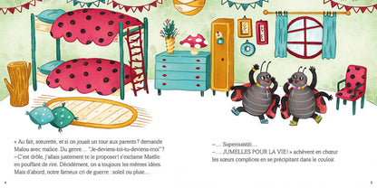 Malou et maelle - Les jumelles coccinelles