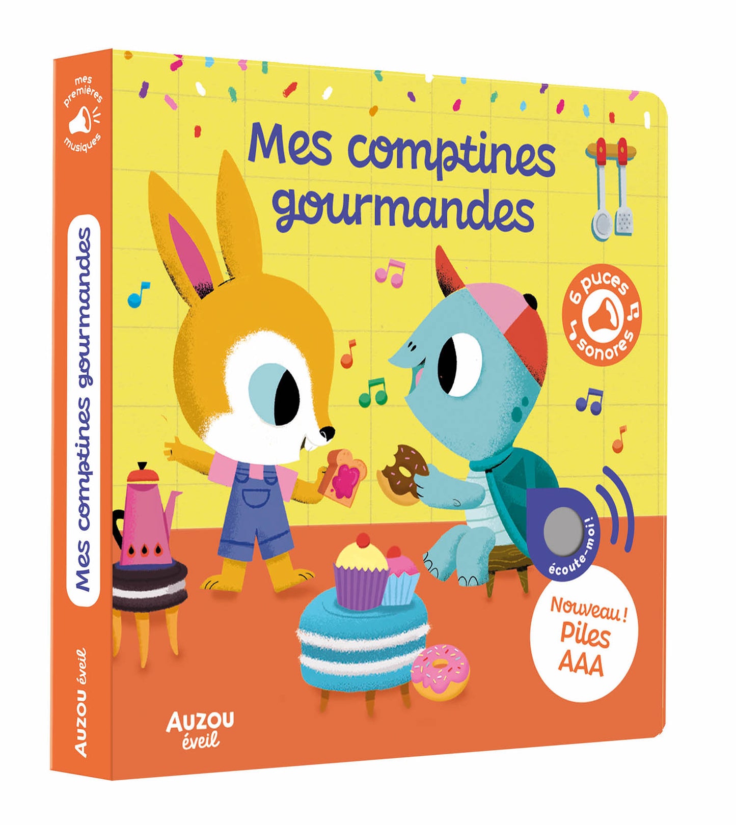 Mes premiers sonores - Mes comptines gourmandes