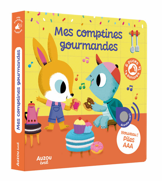 Mes premiers sonores - Mes comptines gourmandes