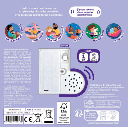 MES PREMIERS SONORES - MES COMPTINES POUR FAIRE DODO