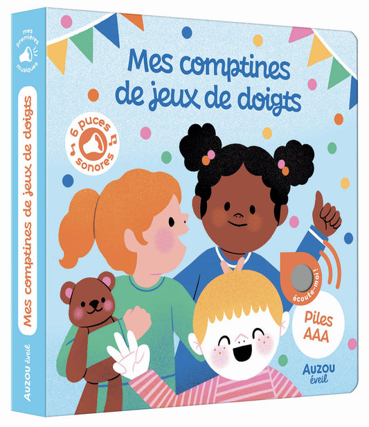 MES PREMIERS SONORES - MES COMPTINES DE JEUX DE DOIGTS