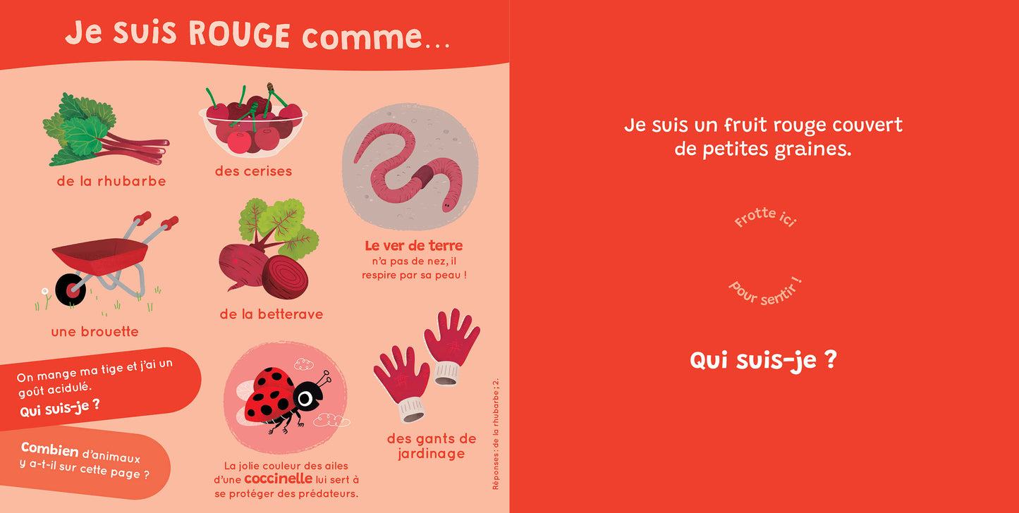 MON LIVRE DES ODEURS ET DES COULEURS - LE PRINTEMPS