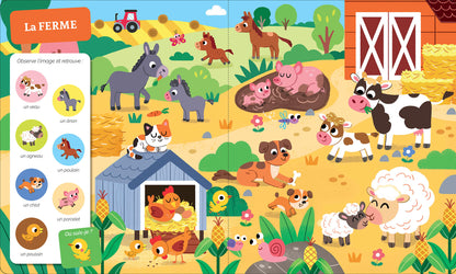 CHERCHE ET TROUVE DES TOUT-PETITS - LES BÉBÉS ANIMAUX