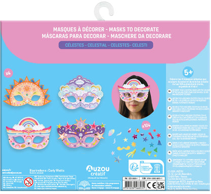 MA POCHETTE D'ARTISTE - MES MASQUES CÉLESTE