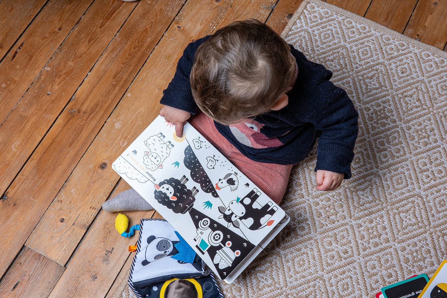 MES PREMIERS SONORES - MON PREMIER LIVRE SONORE EN NOIR ET BLANC !