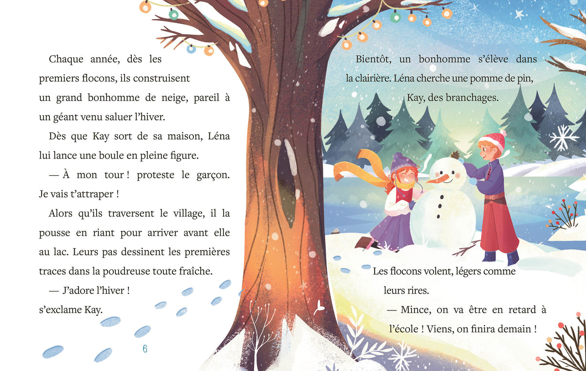 MON PREMIER CONTE DE L’AVENT - LA REINE DES NEIGES -LE CONTE D'ANDERSEN COMME VOUS NE L'AVEZ JAMAIS L