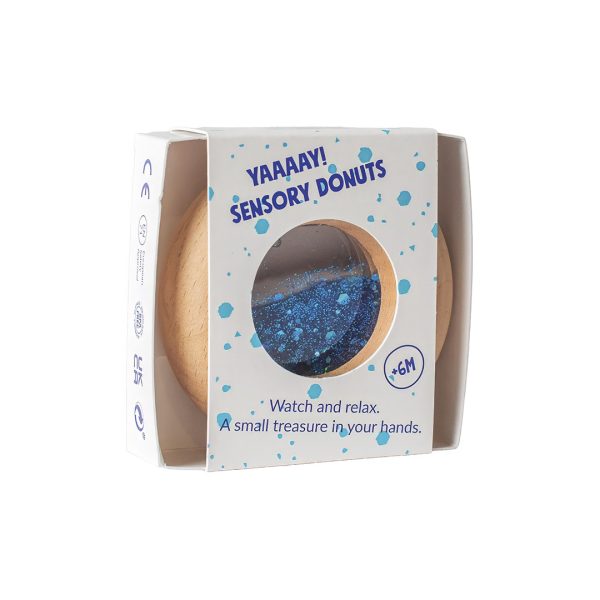 Donut sensoriel bleu