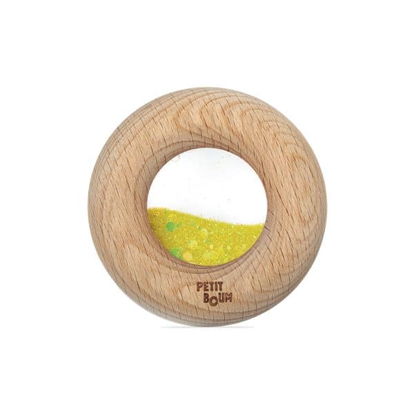 Donut sensoriel jaune
