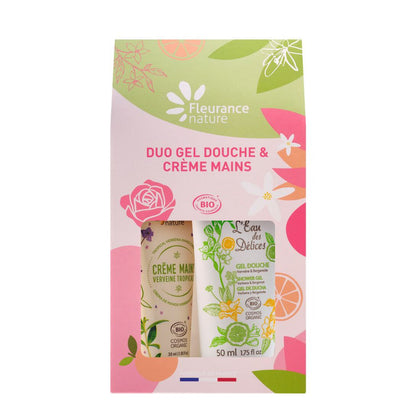 Duo Gel Douche et Crème Mains Verveine et Bergamote