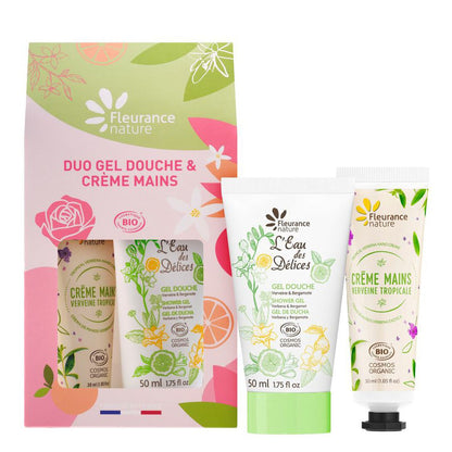 Duo Gel Douche et Crème Mains Verveine et Bergamote