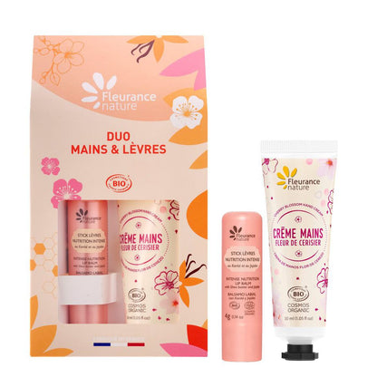 Duo Mains et Lèvres Fleur de Cerisier