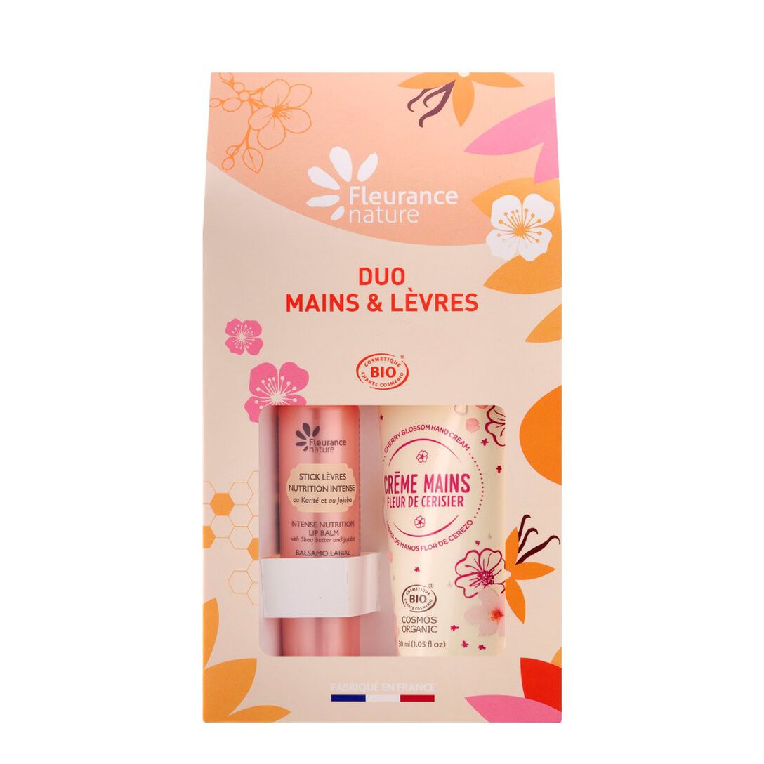 Duo Mains et Lèvres Fleur de Cerisier