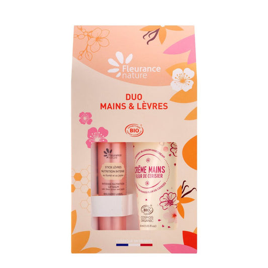 Duo Mains et Lèvres Fleur de Cerisier