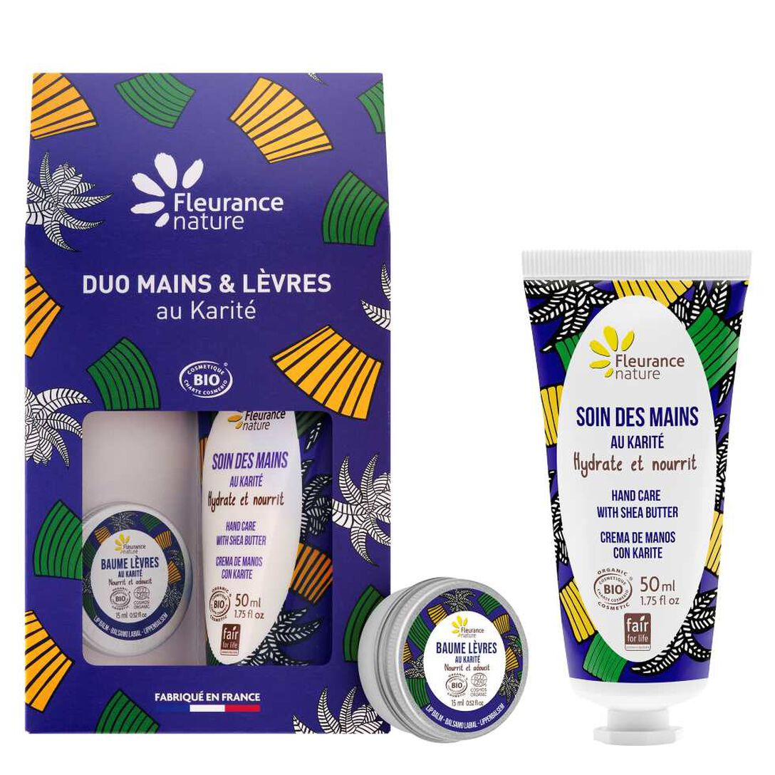 Duo Mains et Lèvres Karité