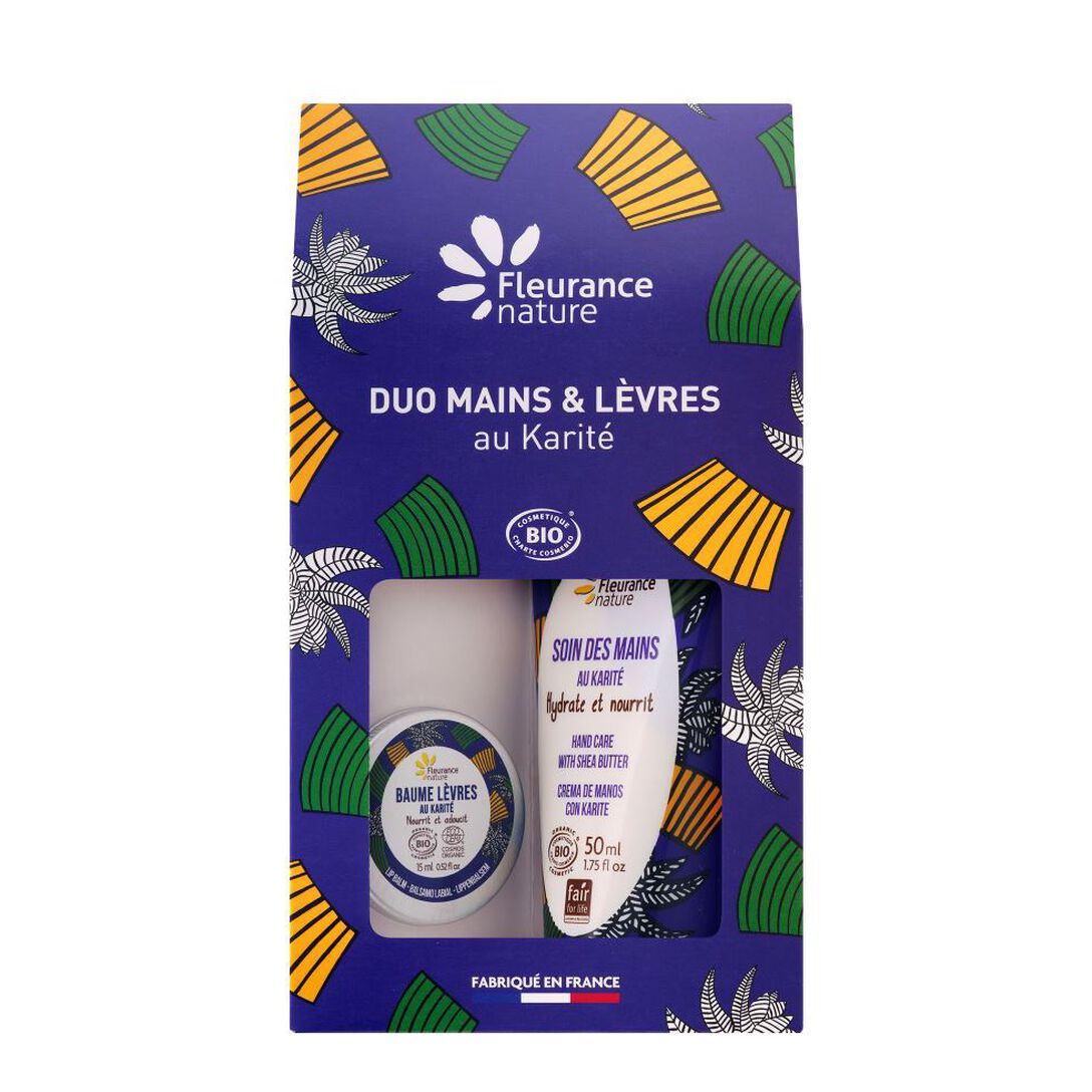 Duo Mains et Lèvres Karité