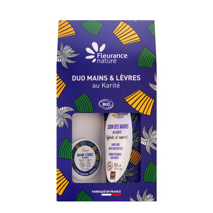 Duo Mains et Lèvres Karité