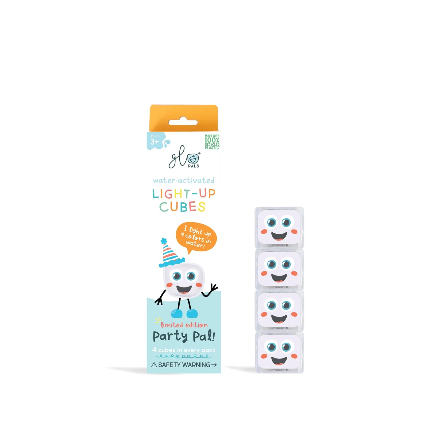 Party Pal - 4 cubes lumineux blanc