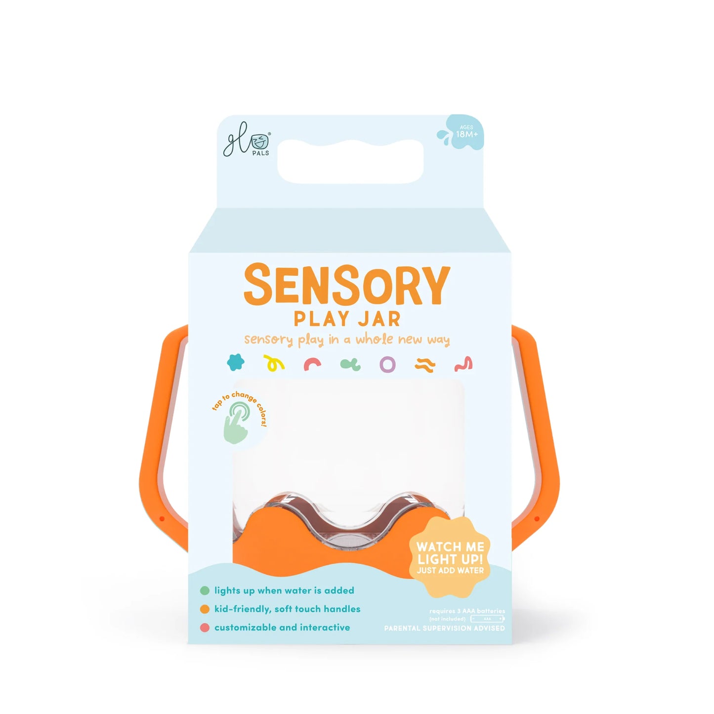 Bocal sensoriel orange
