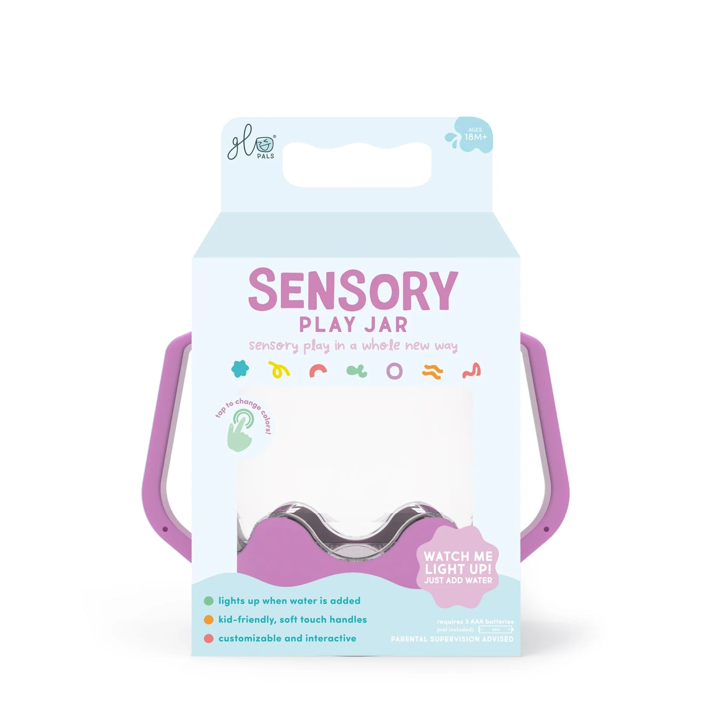 Bocal sensoriel violet